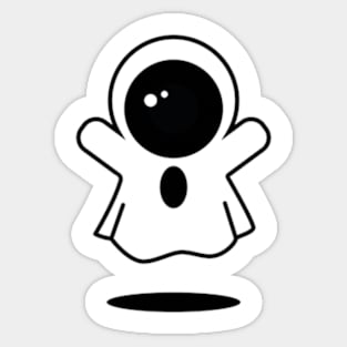 The Ghost of Christmas • Merry Scary X-mas Sticker